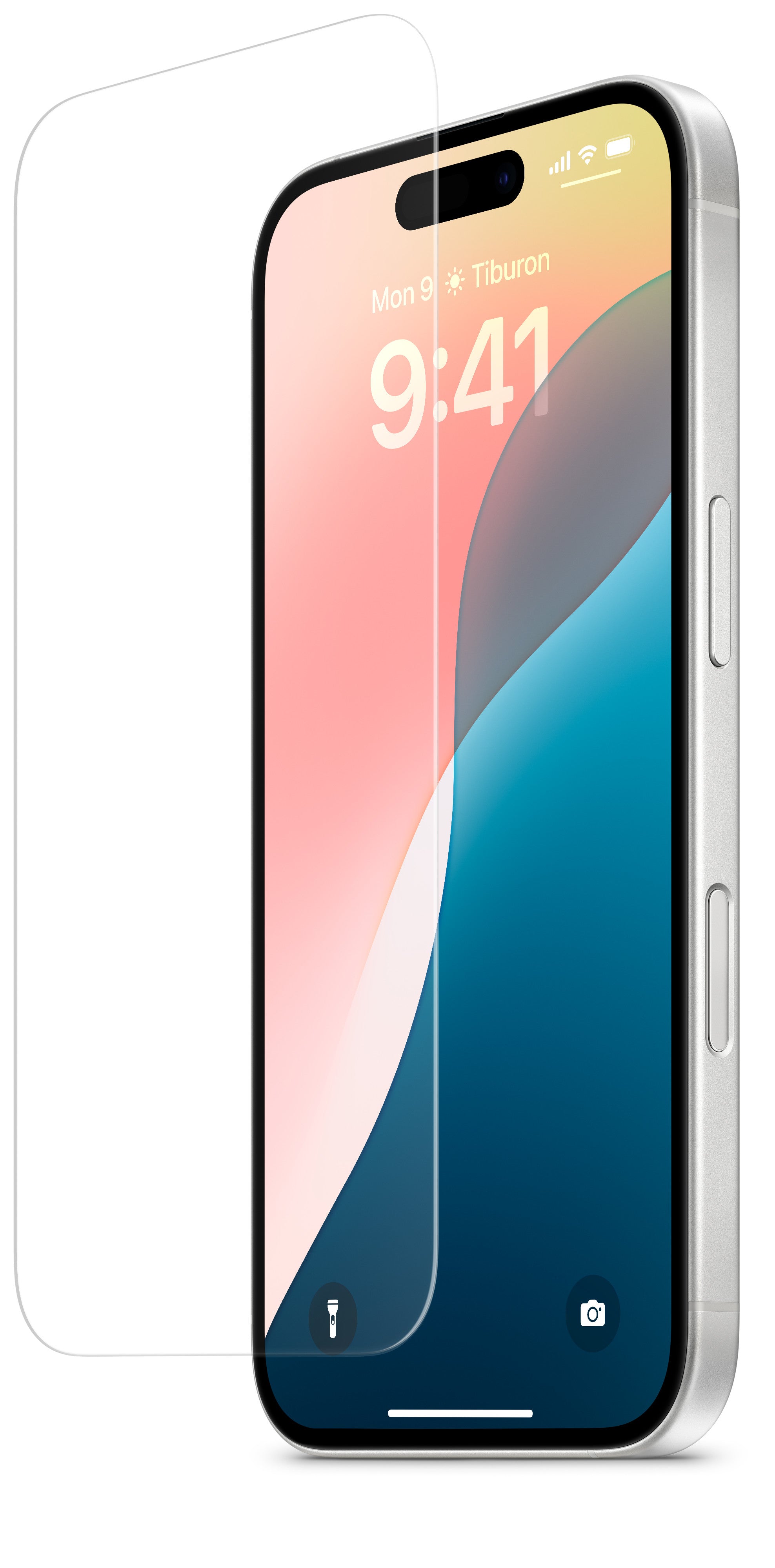 iPhone Borderless Protector --Clear