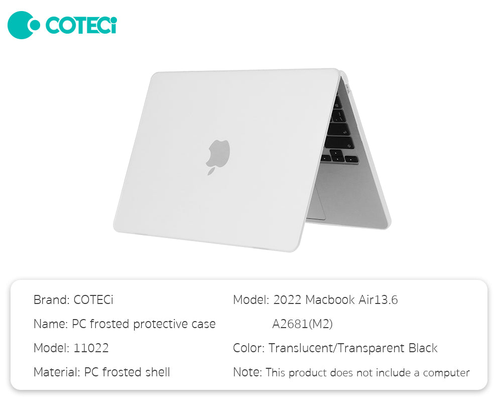 MacBook Case - Frosted Matte Finish