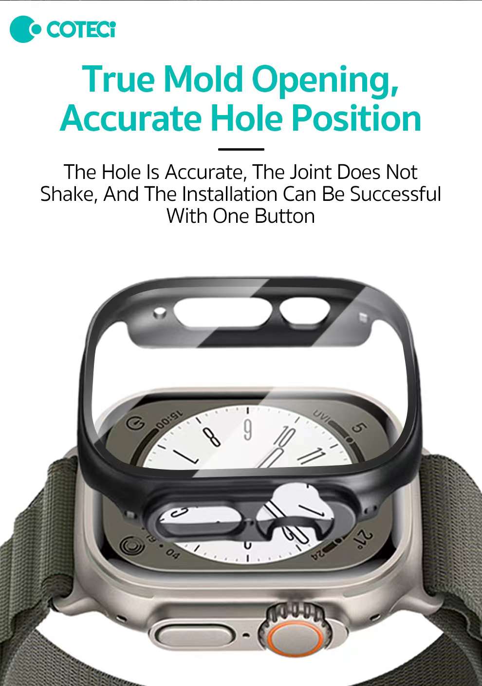 Apple Watch Ultra Case with Screen Protector - All-in-One Protection