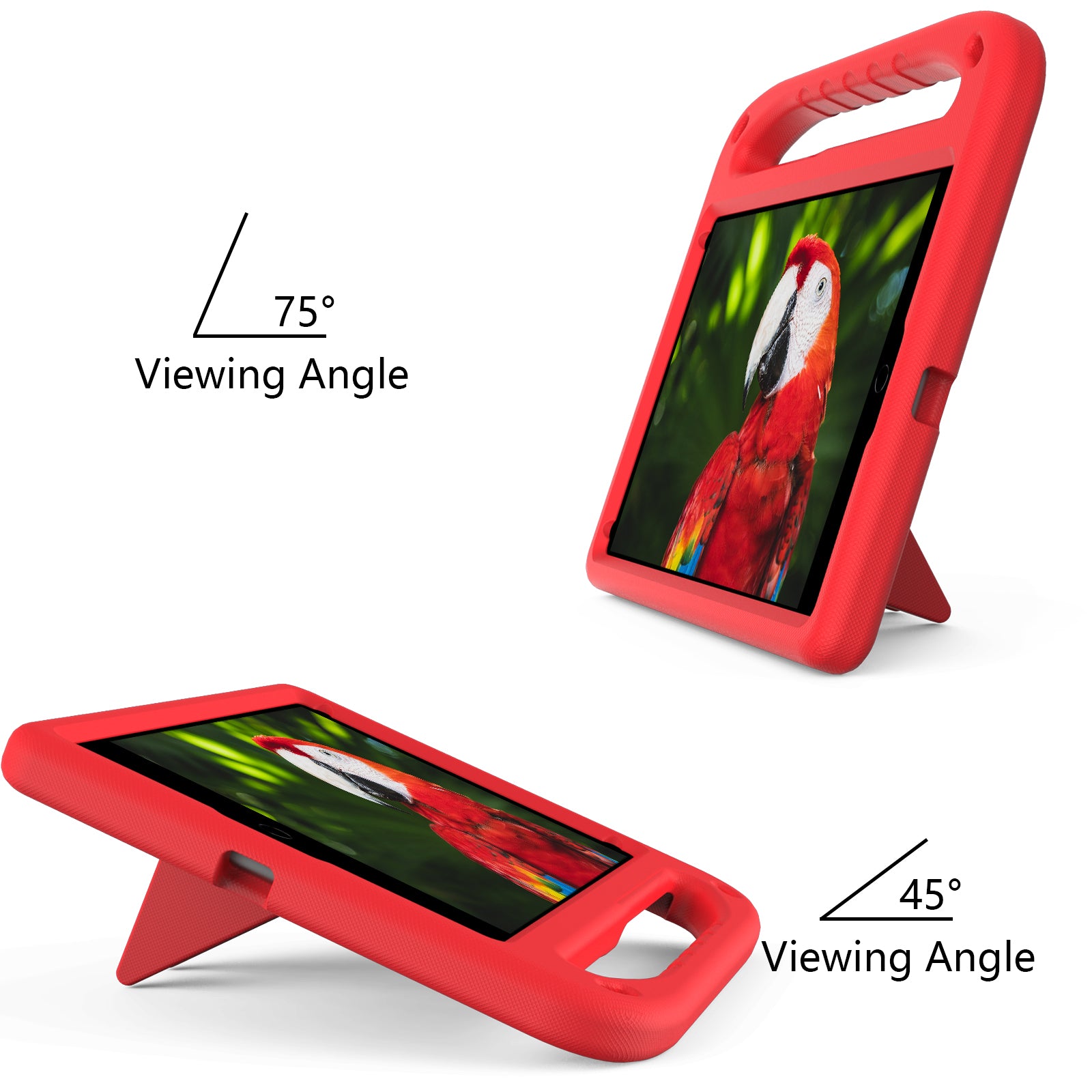 iPad Case with Strap-Triangle Stand