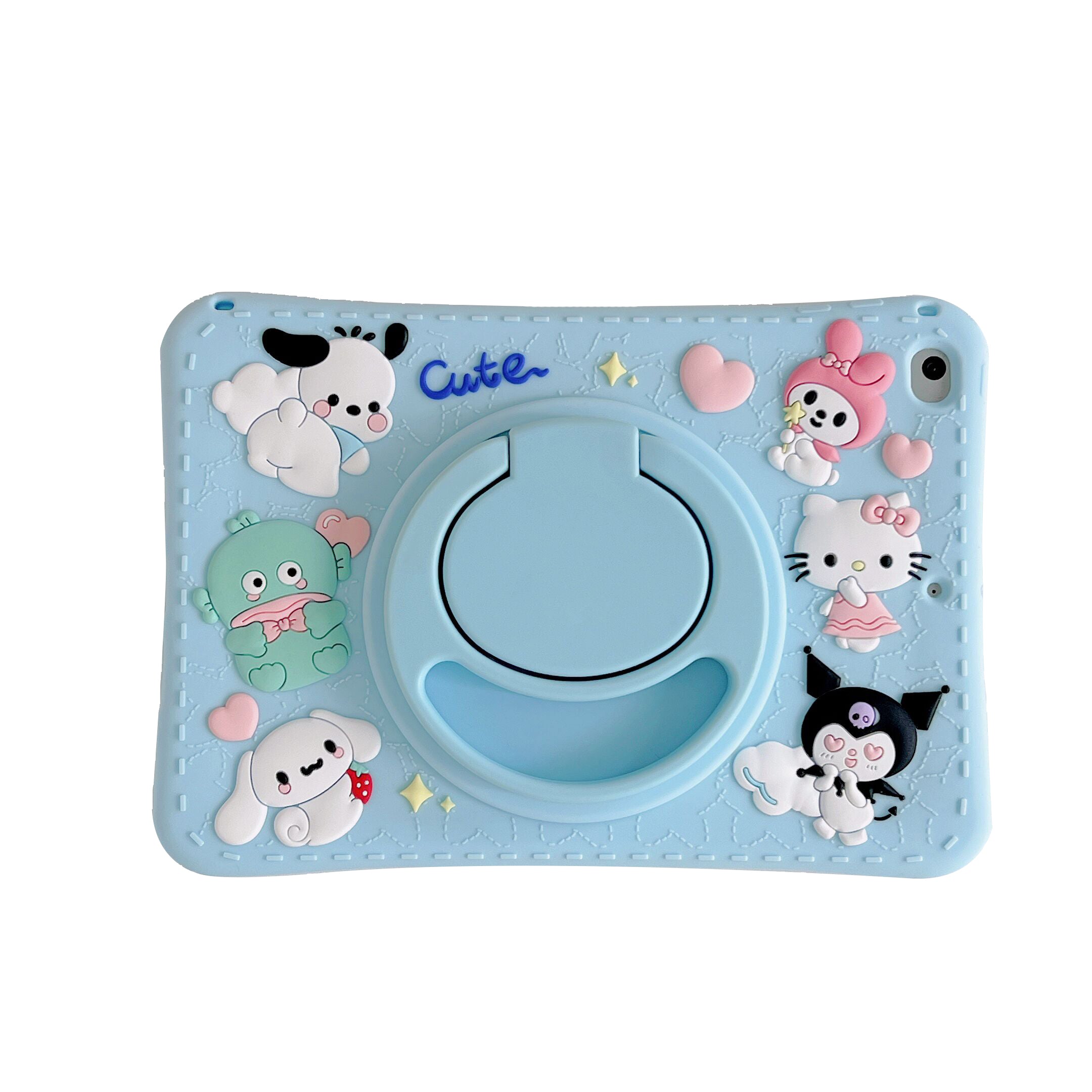 iPad Case with Strap-Cartoon1