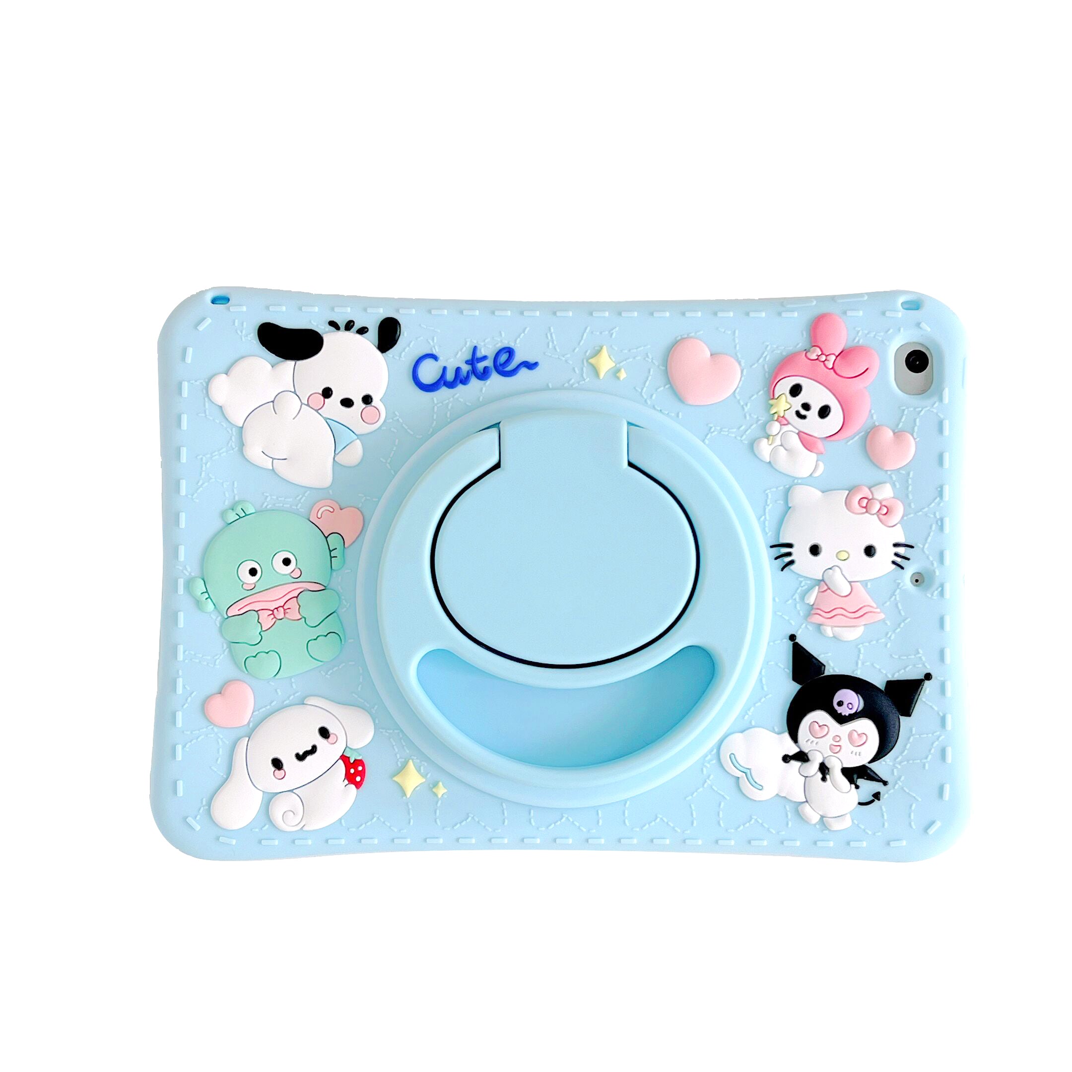 iPad Case with Strap-Cartoon1