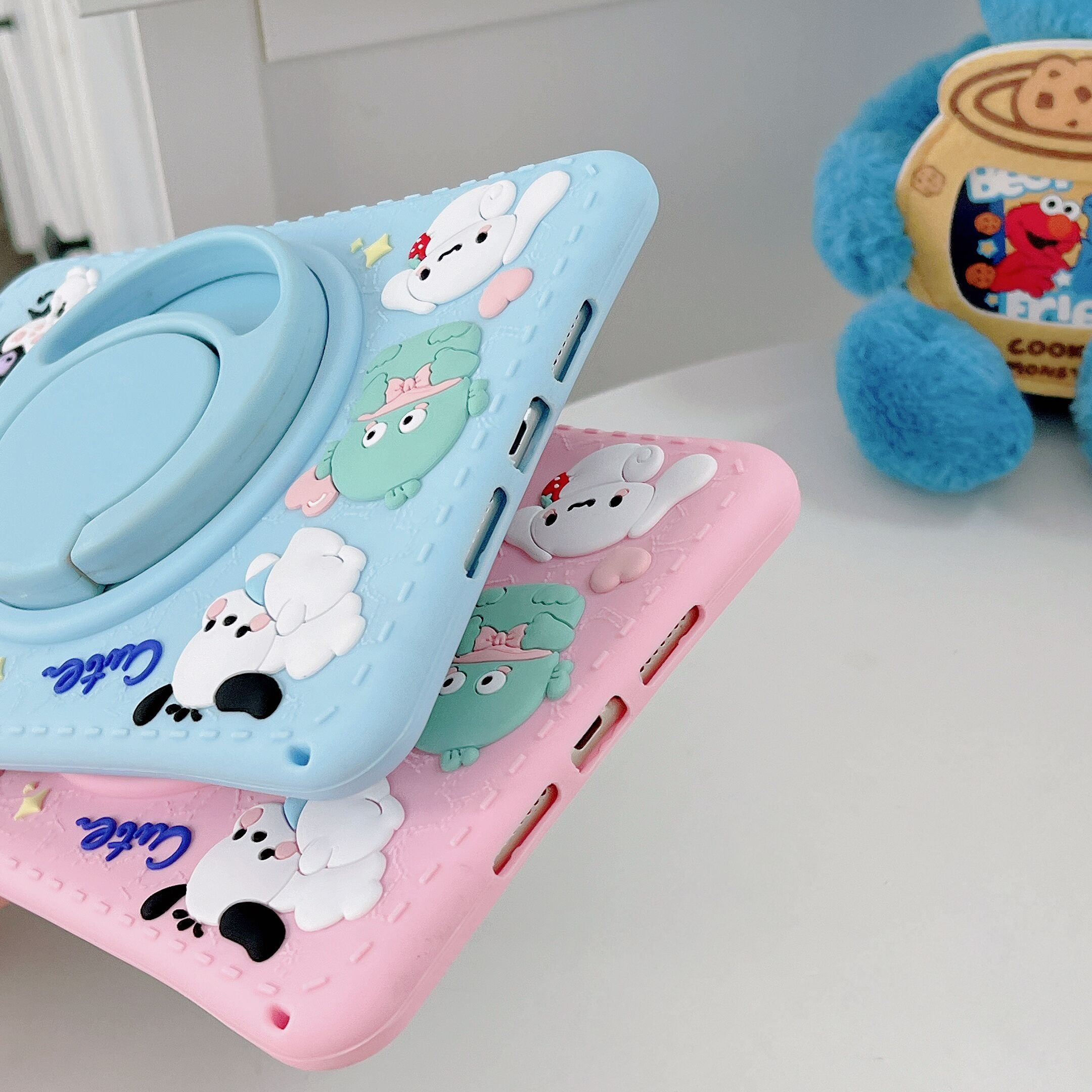 iPad Case with Strap-Cartoon1