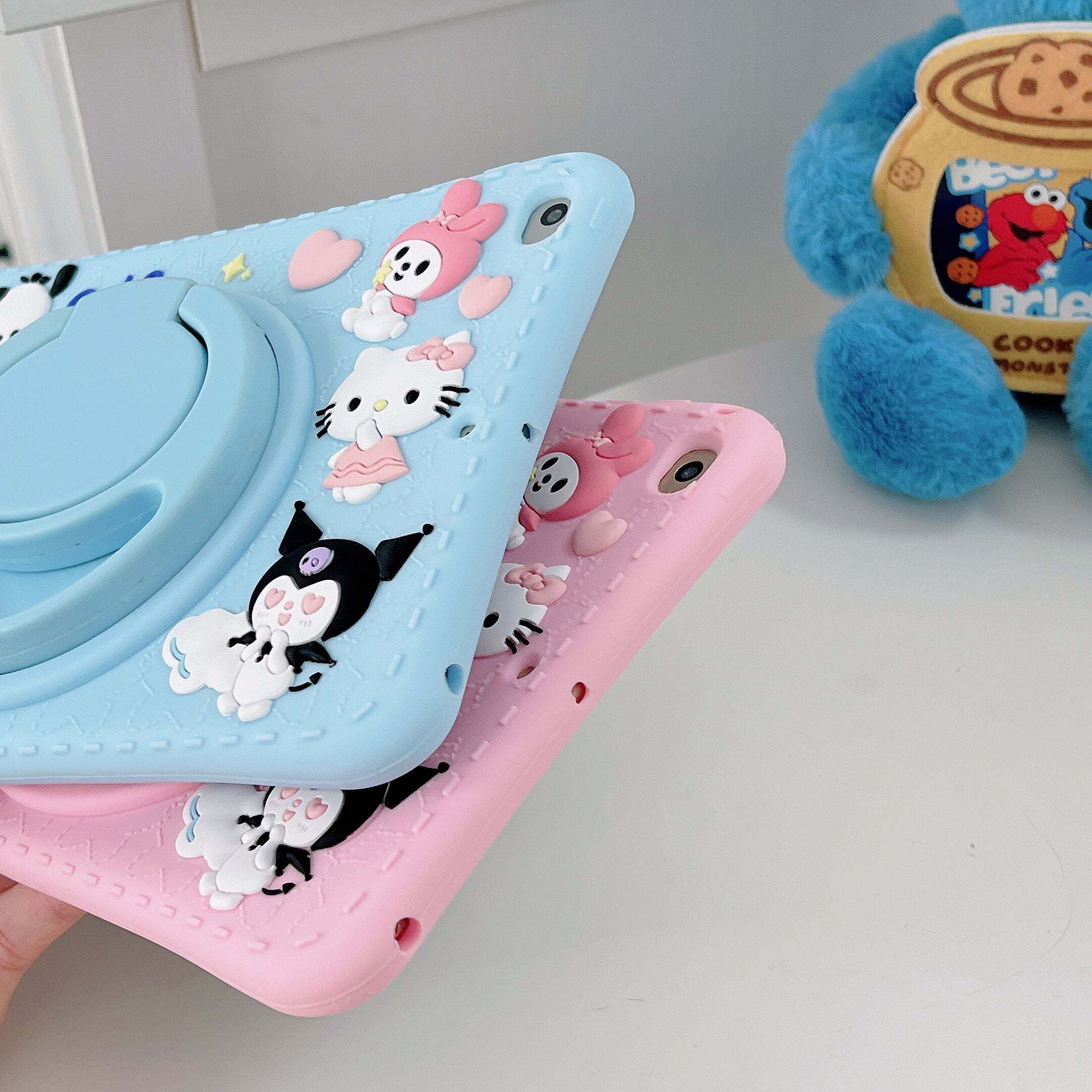 iPad Case with Strap-Cartoon1