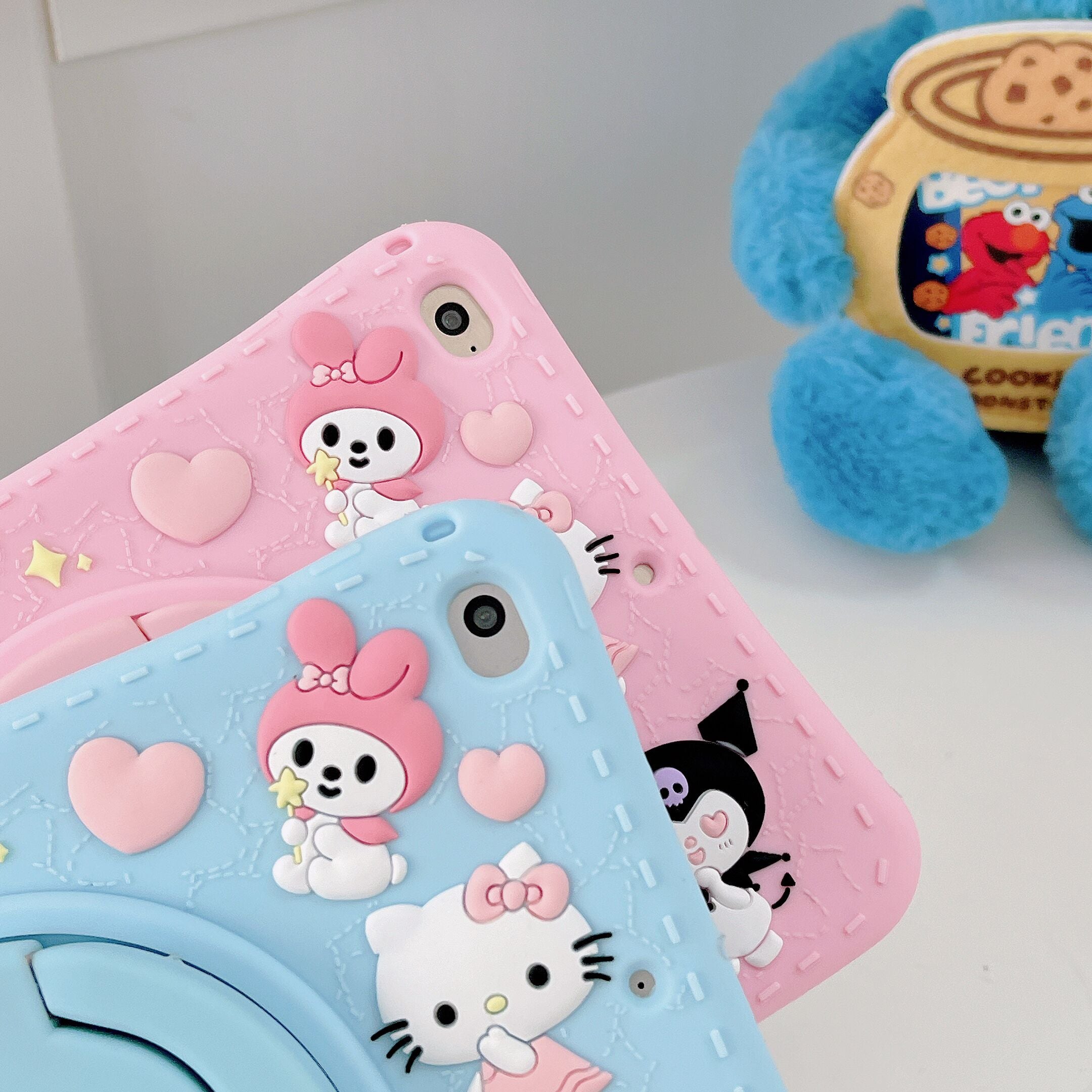 iPad Case with Strap-Cartoon1