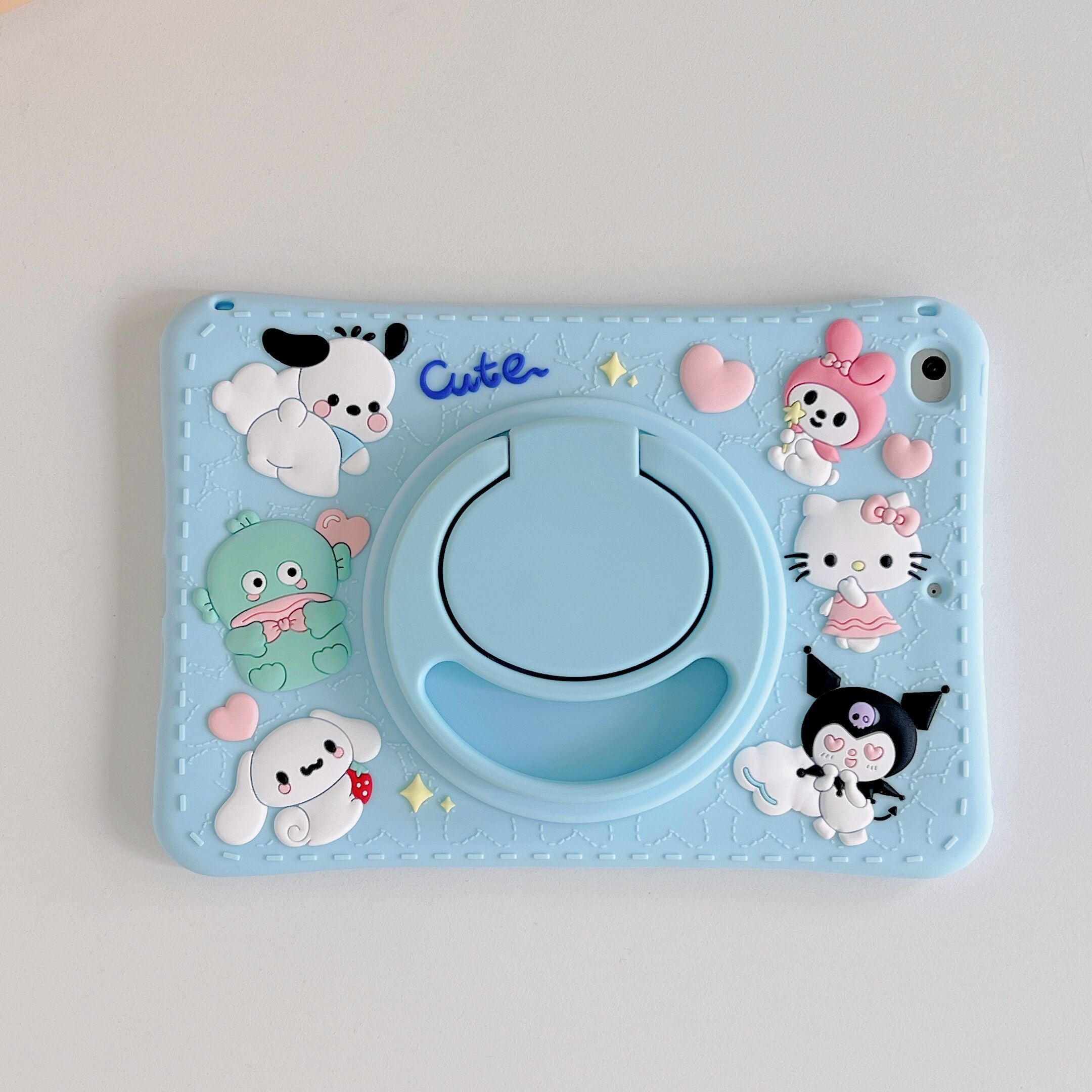 iPad Case with Strap-Cartoon1