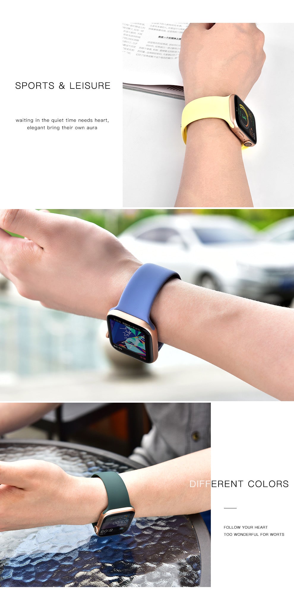 Apple Watch TPU Sports Band - W3 Series