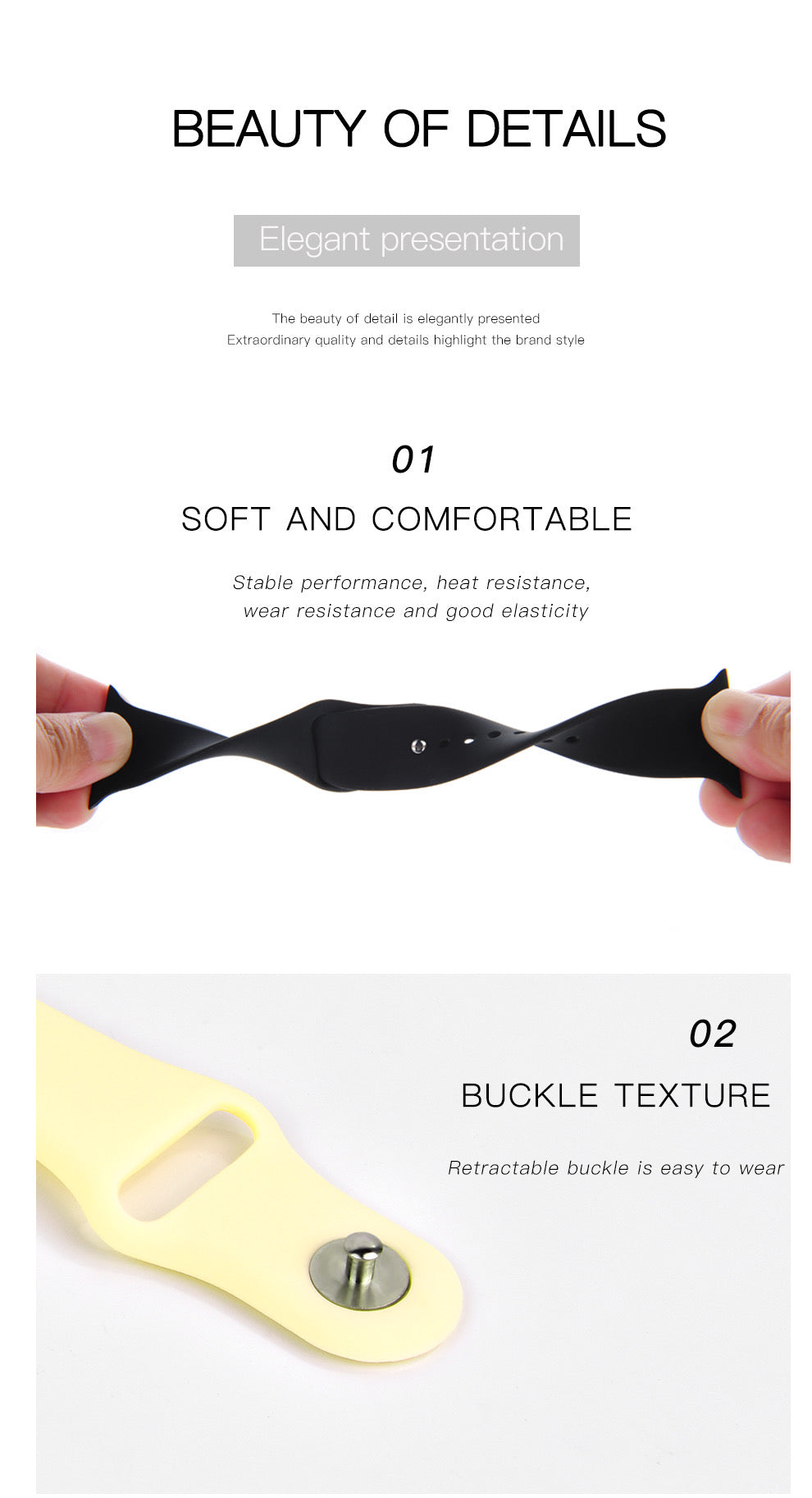 Apple Watch TPU Sports Band - W3 Series